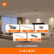 双11预售、plus会员：MIJIA米家 磁吸轨道3m省心套装 电源+轨道+连接件+线条灯+射灯
