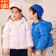 到手89.9元 好孩子秋冬男女童羽绒服外套