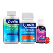Ostelin 奥斯特林 VD滴剂+成人壮骨钙镁维生素D+成人VD钙 高效能组合