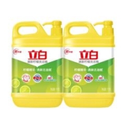 送海绵擦 立白柠檬洗洁精1kg*2瓶