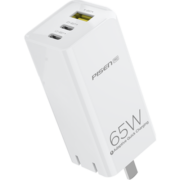 品胜GaN氮化镓充电器65W多口插头适用20W苹果PD快充iphone15ProMax/14联想华为小米手机笔记本平板电脑