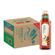 农夫山泉 东方树叶青柑普洱茶复合茶饮料 无糖饮料 900ml*12瓶 整箱