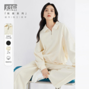 DUIBAI 对白 女式翻领卫衣 DDA020A