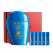 资生堂（SHISEIDO）新艳阳蓝胖子防晒乳霜50ml 防护乳液SPF50+ 生日礼物 送女友