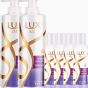 88VIP！LUX 力士 玻尿酸水润丝滑洗发水套装750g*2+100g*4