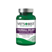维倍思VET'S BEST绿十字美国猫草片化毛膏进口猫咪化毛球片成猫全猫宠物吐毛球60片