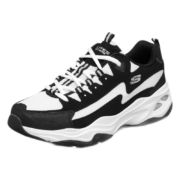 31日20点、PLUS会员：Skechers 斯凯奇 D'Lites4.0 男女同款闪电熊猫鞋运动休闲鞋*2双+凑单