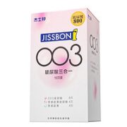 PLUS会员！jissbon 杰士邦 003玻尿酸安全套组合 16只（003玻尿酸*8+零感玻尿酸*4+零感*4）