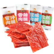 懒熊食尚 多口味肉脯10包独立