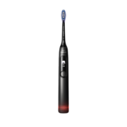 飞利浦（PHILIPS）电动牙刷成人情侣款 七夕情人节礼物送男友/女友5种模式 智能显示屏 2支护龈刷头 钻石7 系 极夜黑