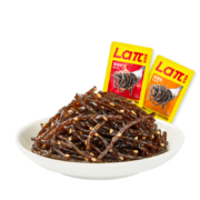 PLUS会员：LAΠ 黑辣丝 18g*1袋 爆辣