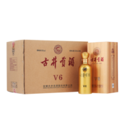 古井贡酒 v6 浓香型白酒 50度500ml*6瓶  整箱装