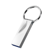 PLUS会员：HIKVISION 海康威视 4GB USB2.0金属U盘X201银色 防尘防水