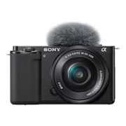SONY 索尼 ZV-E10 APS-C画幅 微单相机 黑色 E PZ 16-50mm F3.5 OSS 变焦镜头 单头套机