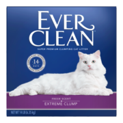 铂钻（EverClean）原装进口猫砂活性炭除臭 膨润土芳香抑氨无尘猫砂 紫标 速凝持久抗臭紫标11.3kg