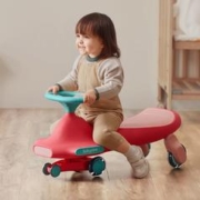 京东PLUS：babycare BC2007119-1 儿童扭扭车 萨洛恩红