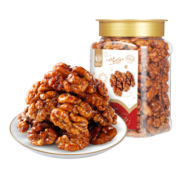 华味亨 琥珀核桃仁500g/罐 核桃仁特产坚果果仁炒货休闲零食 500g琥珀核桃仁