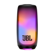 JBL PULSE5 音乐脉动5代 便携式蓝牙音箱 全面屏炫彩小音箱 低音炮 桌面音响 防水防尘 Pulse5代 - 黑色
