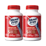 Move Free益节氨糖软骨素 氨糖红瓶200粒X2瓶