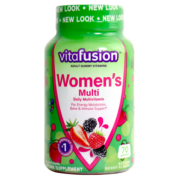 vitafusion维生素b族女士维C补锌片成人b12复合维生素c软糖70粒