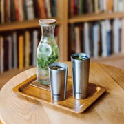 亚马逊销冠！THERMOS 膳魔师 JDI-400P 真空不锈钢啤酒保温杯 400ml*2个装