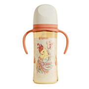Pigeon 贝亲 宝宝吸管奶瓶 330ml 3L号奶嘴 神兽凤皇 AA250