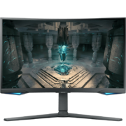 三星（SAMSUNG）32英寸 2K 240Hz 1000R曲面 HDR600 1ms(GTG) 量子点 内置音箱 G65B 电竞显示器 S32BG654