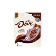 德芙（Dove）袋装榛仁果粒巧克力84g 休闲小零食下午茶糖果七夕送礼物家人分享