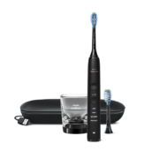 plus会员：飞利浦（PHILIPS）电动牙刷成人情侣款  钻石9系Pro 含2支刷头+充电玻璃杯
