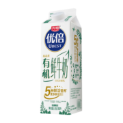 光明  优倍 有机 高品质 巴氏杀菌鲜牛奶 950ml*1 家庭装 鲜奶定期购