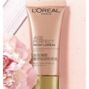 巴黎欧莱雅 金致臻颜牡丹奢养粉妍防晒乳 SPF35 PA+++ 30ml （赠同款8ml*4）
