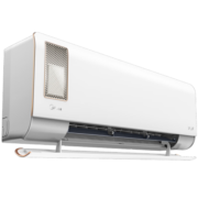 美的（Midea）新风空调 大1匹 静新风 新一级能效 变频冷暖 壁挂式智能空调挂机 KFR-26GW/N8XF1-1杏雨灰版