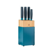 88VIP会员：ZWILLING 双立人 NOW S系列 54350-000-722 刀具套装 5件套 蓝莓色