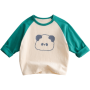 Cotton Town 棉花堂 德绒儿童高领内衣打底衫