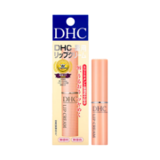 佰氏佳品 日本DHC蝶萃诗橄榄护唇膏无色润唇膏唇膜 保湿滋润防唇干裂男女可用1.5g 2支装