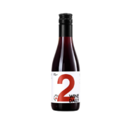 概率券:LADY PENGUIN 醉鹅娘 每日红酒2号 mini款半甜型红葡萄酒 187ml