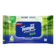 PLUS会员：得宝（TEMPO）湿厕纸 芦荟植萃精华40片