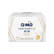 奇莫（Q-MO）轻柔婴儿拉拉裤超薄透气干爽尿不湿宝宝弹力裤男女宝宝通用尿裤 【囤货箱装】更划算 轻柔拉拉裤XXL码