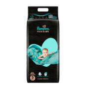 帮宝适（Pampers）黑金帮纸尿裤S46片男女宝宝通用