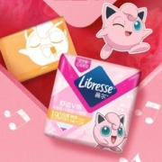 薇尔 Libresse 舒适V感 日用卫生巾 19cm*14片 胖丁联名款