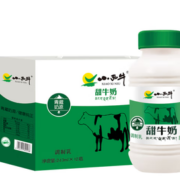 PLUS会员！XIAOXINIU 小西牛 青海甜牛奶  243ml*12瓶/箱