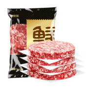 再降价：鲜京采 谷饲纯肉牛肉饼  1.44kg/12片