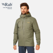 RabRAB睿坡Xenair Alpine男士防泼水透气棉衣户外运动棉服夹克QIP-09 橙色-MAM L