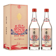 京东百亿补贴：五粮液 52度 密鉴·情怀依旧 500ml*2 浓香型 白酒