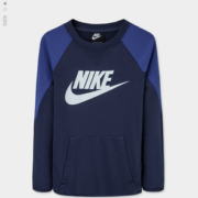 NIKE 耐克 男童舒适毛圈休闲卫衣