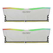 光威（Gloway）32GB(16Gx2)套装 DDR5 6800频率 台式机内存条 深渊RGB系列-银色 海力士A-die CL38