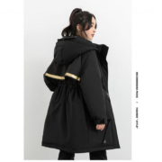京东百亿补贴：YAYA 鸭鸭 【佟丽娅同款】高端反季羽绒服女派克服中长款