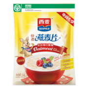 西麦超值快熟快煮燕麦片1000g 即食冲饮谷物营养早餐无额外添加蔗糖