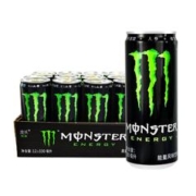 Fanta 芬达 可口可乐Monster 魔爪劲爆能量 原味 维生素功能饮料 330ml*12罐 整箱装