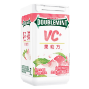 plus会员、需抢券:绿箭(DOUBLEMINT)木糖醇 弹立方白桃薄荷味 35g/盒